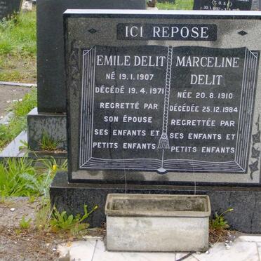 DELIT Emile 1907-1971 &amp; Marceline 1910-1984