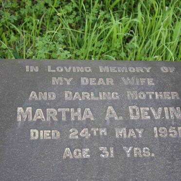 DEVINE Martha A. -1951