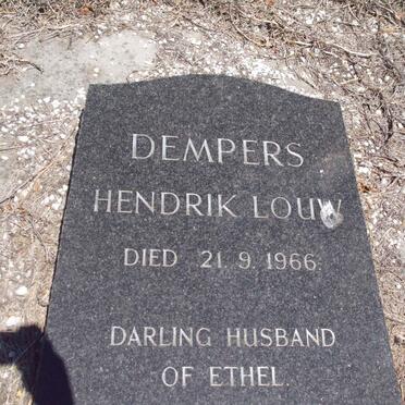 DEMPERS Hendrik Louw -1966
