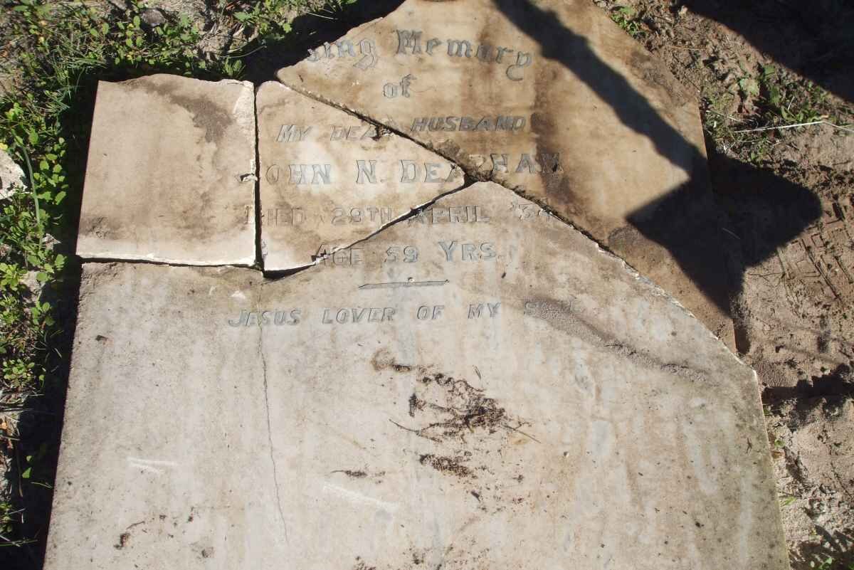 DEARHAM John N. -1934