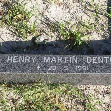 DENTON Henry Martin -1991