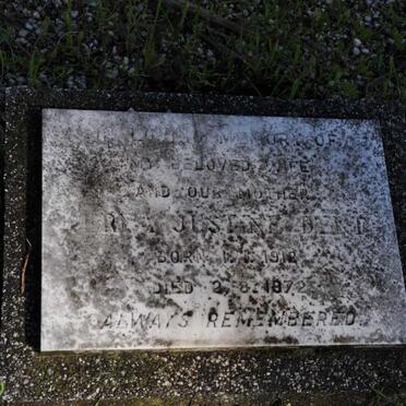 DENT Erna Justine 1912-1972