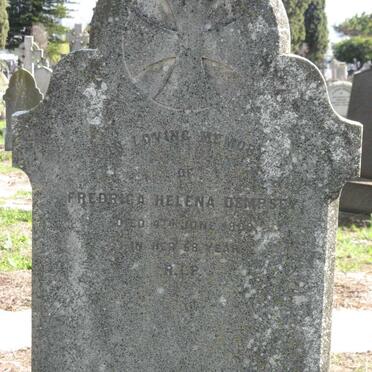 DEMPSEY Fredrica Helena -1909