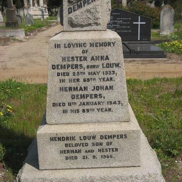 DEMPERS :: LOUW :: VAN DER MERWE