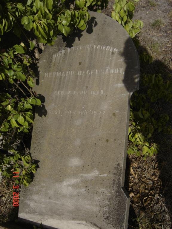 DEGENHARDT Hermann 1888-1942