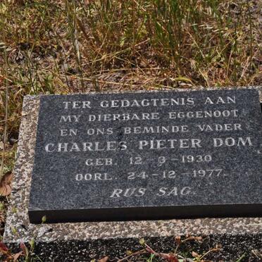 DOM Charles Pieter 1930-1977