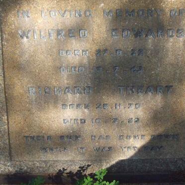 EDWARDS Wilfred 1922-1943 :: THEART Richard 1930-1932