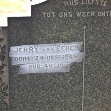 EEDEN Jerry, van -1946