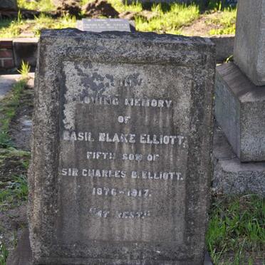 ELLIOTT Basil Blake 1876-1917