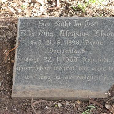 ELSEN Felix Otto Aloysius 1898-1969