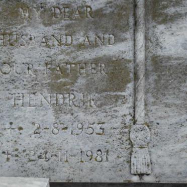 EWERT Hendrik 1953-1981