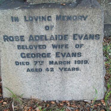 EVANS Rose Adelaide -1919