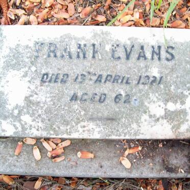 EVANS Frank -1921