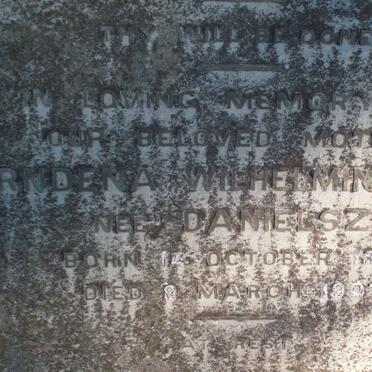 EVANS James Hurst 1859-1896 :: ROSS Thomas Henry 1874-1903 :: RICH Gerndena Wilhelmina nee DANIELSZ 1835-1907 