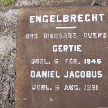 ENGELBRECHT Daniel Jacobus -1961 &amp; Gertie -1946