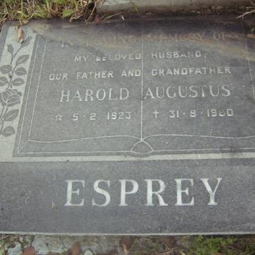 ESPREY Harold Augustus 1923-1980