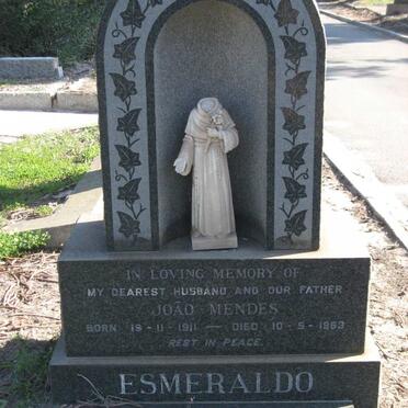 ESMERALDO João Mendes 1911-1963