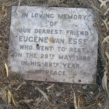 ESSE Eugene, van -1965