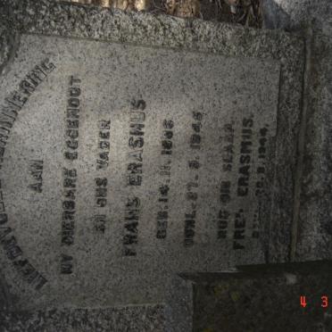 ERASMUS Frans 1886-1945 :: ERASMUS Fred -1944