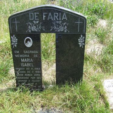 FARIA Maria Isabel, de 1944-1994