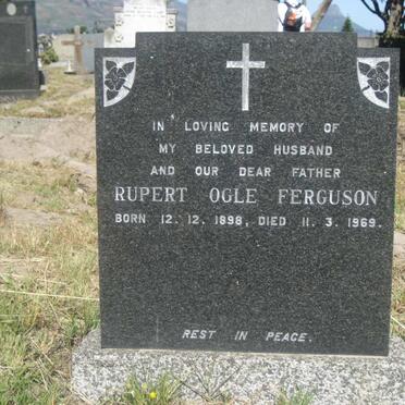 FERGUSON Rupert Ogle 1898-1969