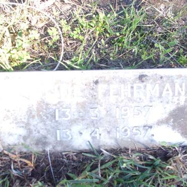 FEHRMANN ? 1957-1957