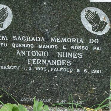 FERNANDES Antonio Nunes 1905-1981