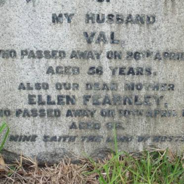 FEARNLEY Val -1933 &amp; Ellen -1939