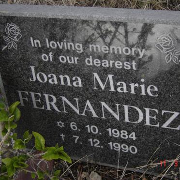 FERNANDEZ Joana Marie 1984-1990