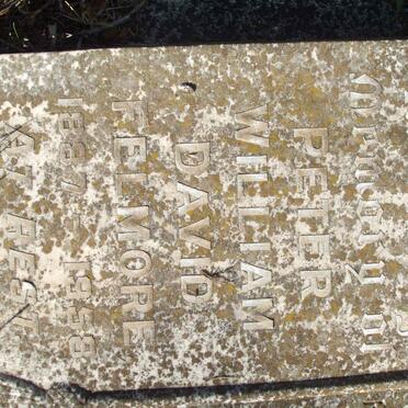 FELMORE Peter William David 1887-1958 &amp; Edith Harriet MELLISH 1894-1964 