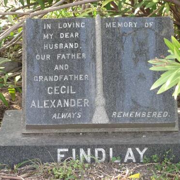 FINDLAY Cecil Alexander