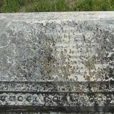 FINDLAY Thomas Anthony 1829-1881 :: FINDLAY Johanna Margaretha 1844-1872