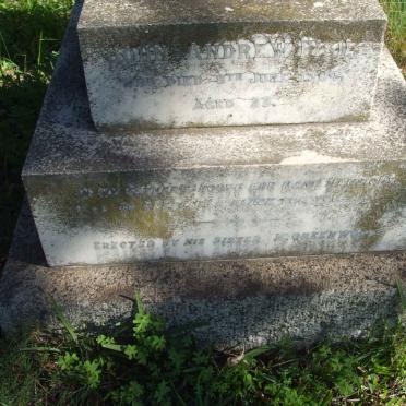 FISH John Adrew  -1904 aged 