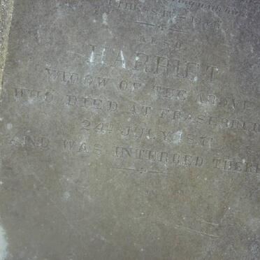 FINDLAY Harriett -1871