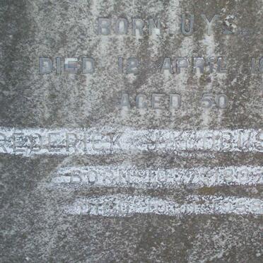 FINCK Louis -1892 &amp; Magdelena nee UYS 1895 :: FINCK Frederick Jacobus 188?-1958