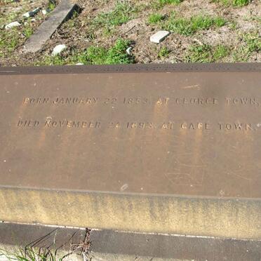 FISK George Henry Bradwell 1853-1893