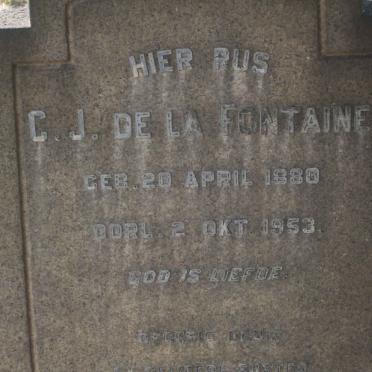 FONTEINE C.J., de la 1880-1953