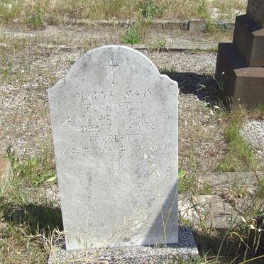 FORRESTER Horace James 1908-1986 &amp; Gladys Mary 1910-1984