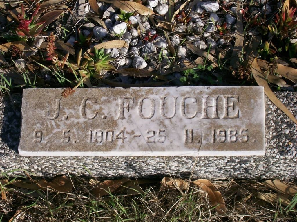 FOUCHE J.C. 1904-1985