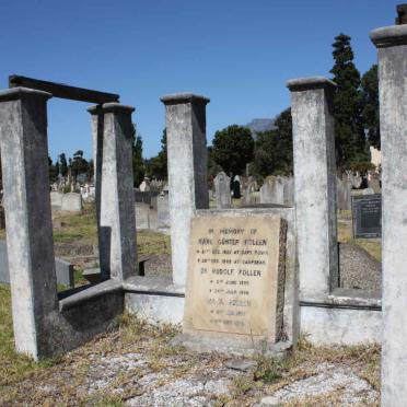 FOLLEN Karl Gunter 1927-1949 :: FOLLEN Rudolf 1895-1974 &amp; Maja 1897-1976 