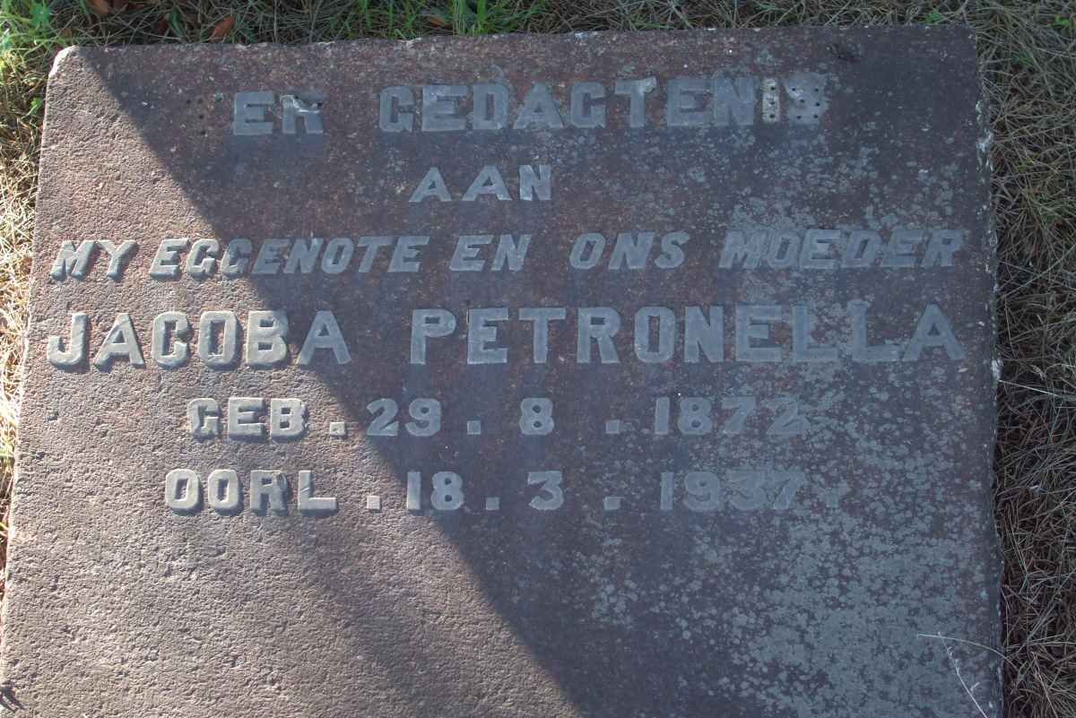 FONTINI Jacoba Petronella  1872-1937