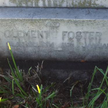 FOSTER Clement -1933 :: FOSTER Clement -1949