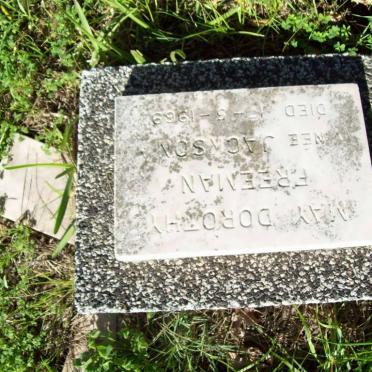 FREEMAN May Dorothy nee JACKSON 1945-1969