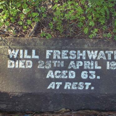 FRESHWATER Will  -1936 