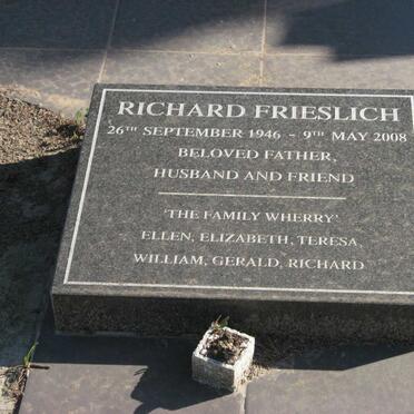FRIESLICH Richard 1946-2008