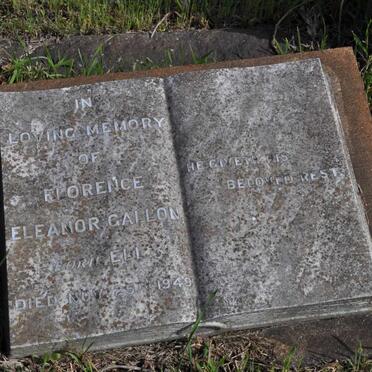 GALLON Florence Eleanor nee ELL -1949