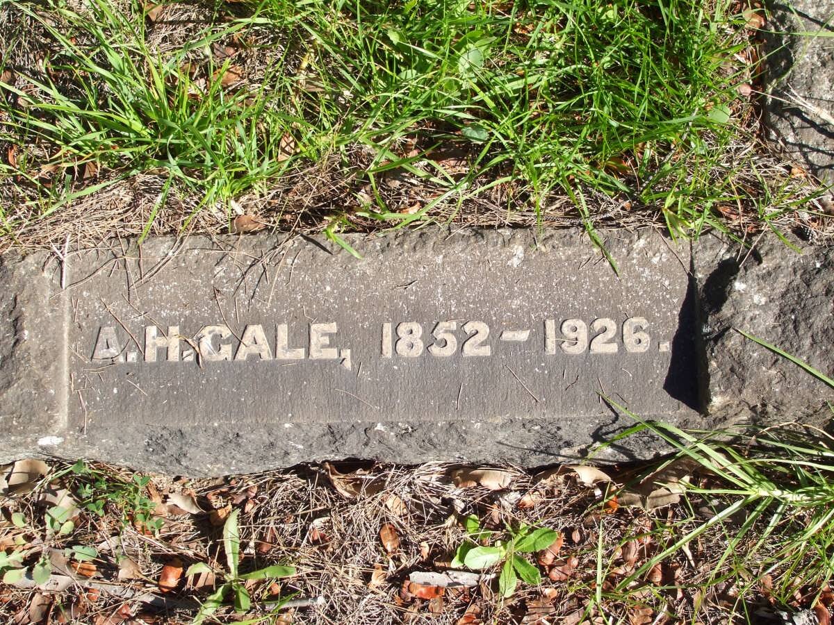 GALE A.H. 1852-1926