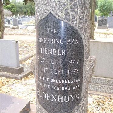 GELDENHUYS Henber 1947-1973