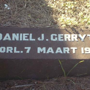 GERRYTS Daniel J. -1945