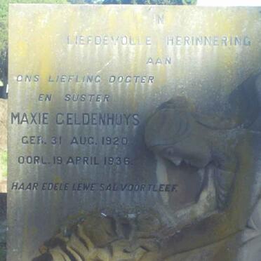 GELDENHUYS Maxie 1920-1936